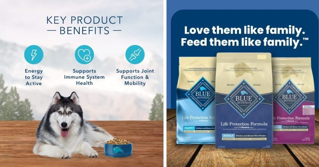 Blue Buffalo Dog Food Reviews, Nutrition Guides & Best Choices best blue buffalo dog food products (top picks) (1)