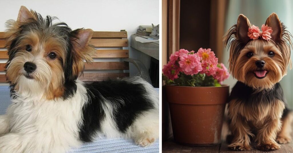 Parti Yorkie Complete Guide to Care, Personality & Facts Parti Yorkies