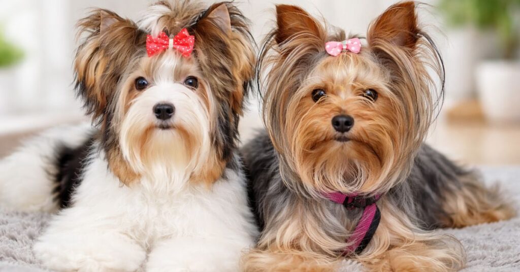 maltese yorkie mixsize & appearance