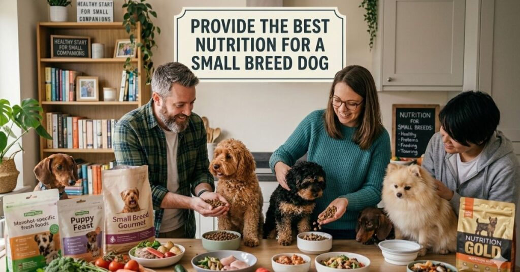 provide the best nutrition for a small breed dog 