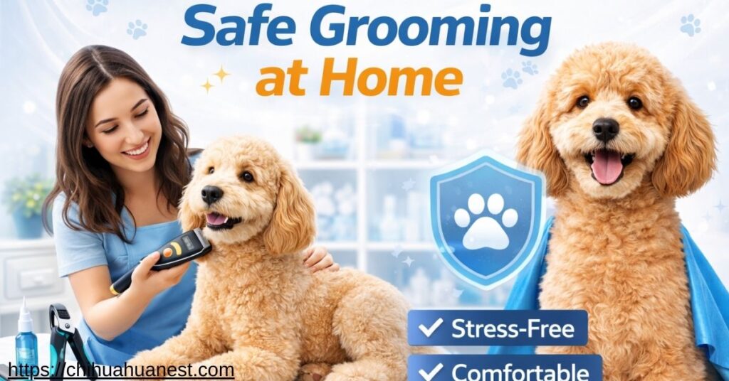 safe grooming at home