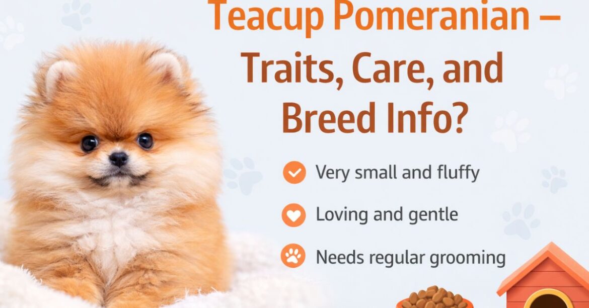 teacup pomeranian – traits, care, and breed info