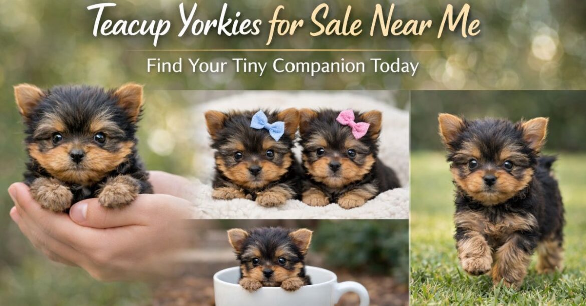 teacup yorkies for sale near me find your tiny companion today