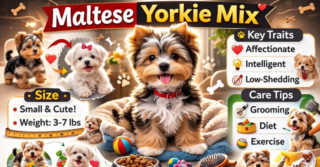 temperament & behavior maltese yorkie mix
