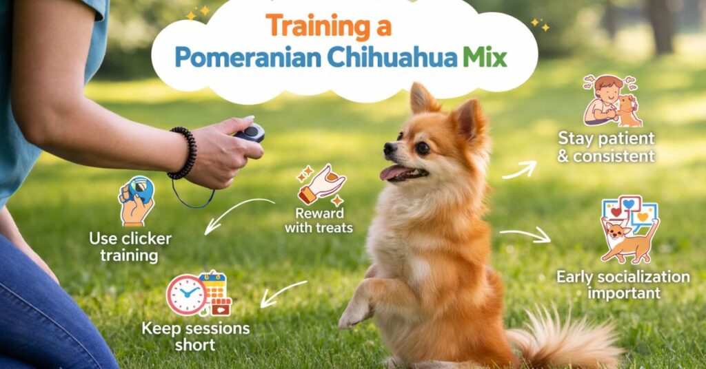 training a pomeranian chihuahua mix