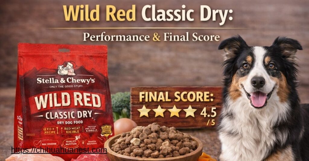  wild red classic dryperformance & final score