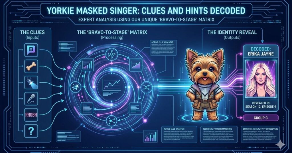 yorkie masked singer clues and hints decoded