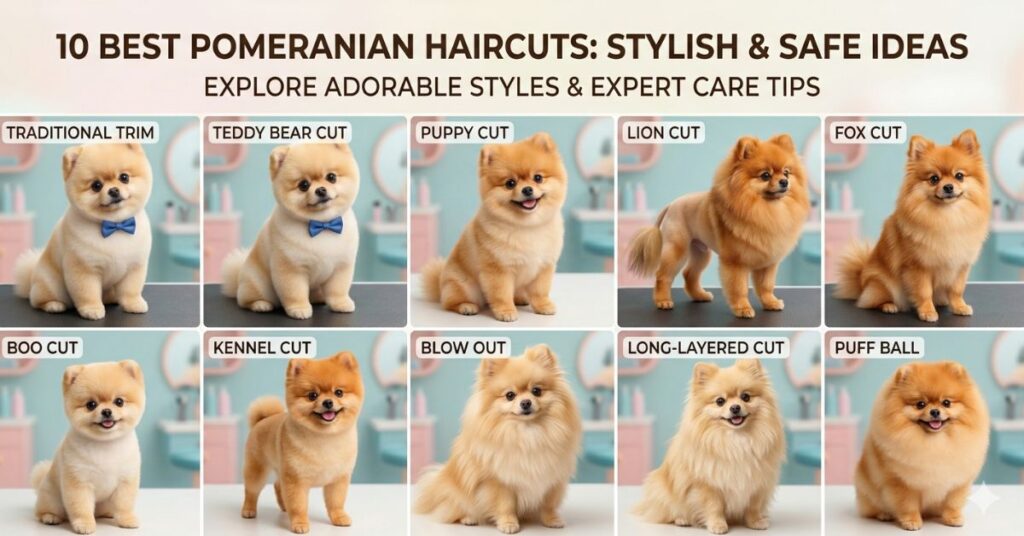 10 best pomeranian haircuts cute, stylish, and safe ideas (1)