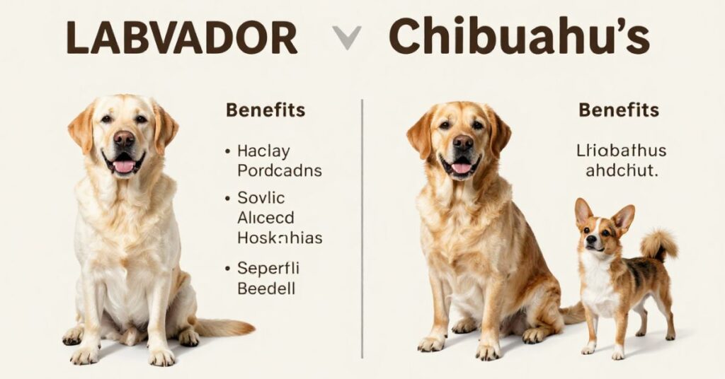 breed specific benefits labradors and chihuahuas