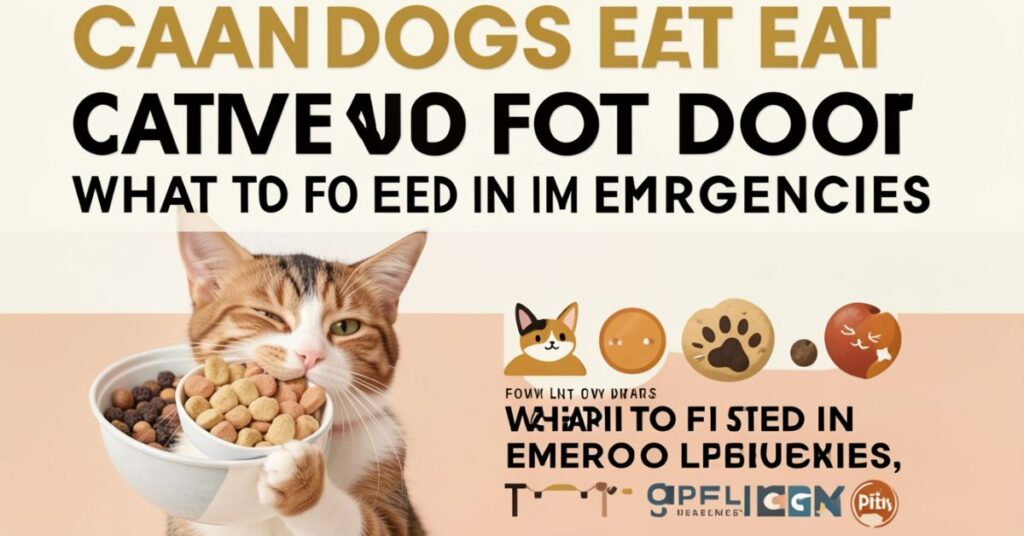 what to feed in emergencies