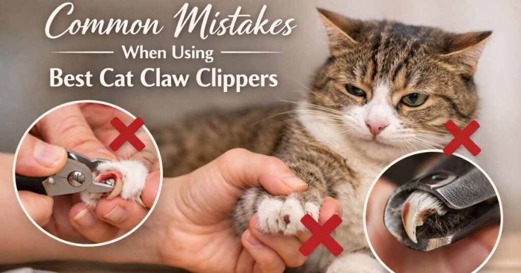 common mistakes when using bestcat claw clippers