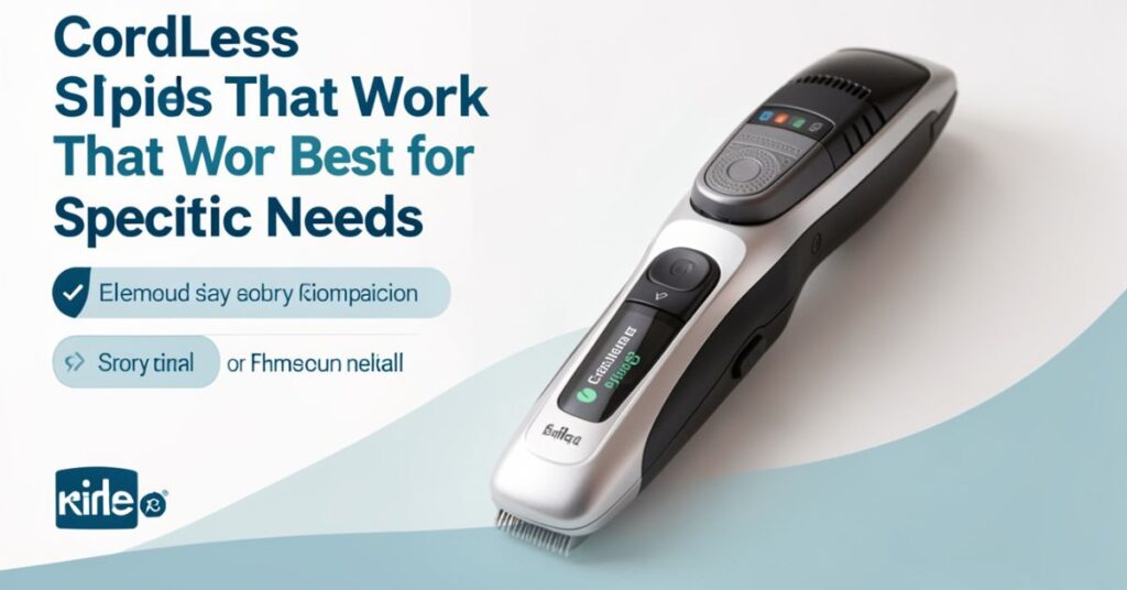 cordless clippers that work best for specific needs