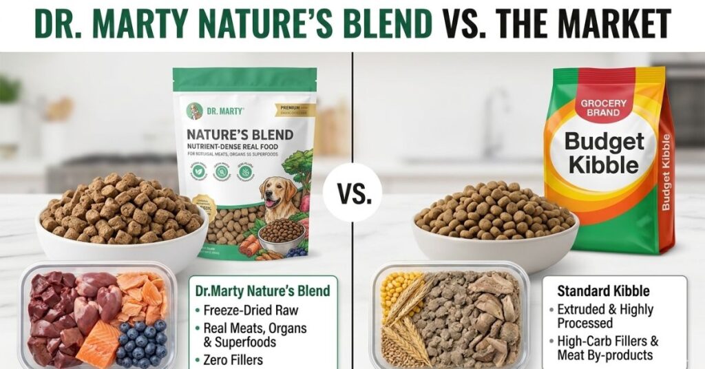dr. marty nature’s blend vs. the market
