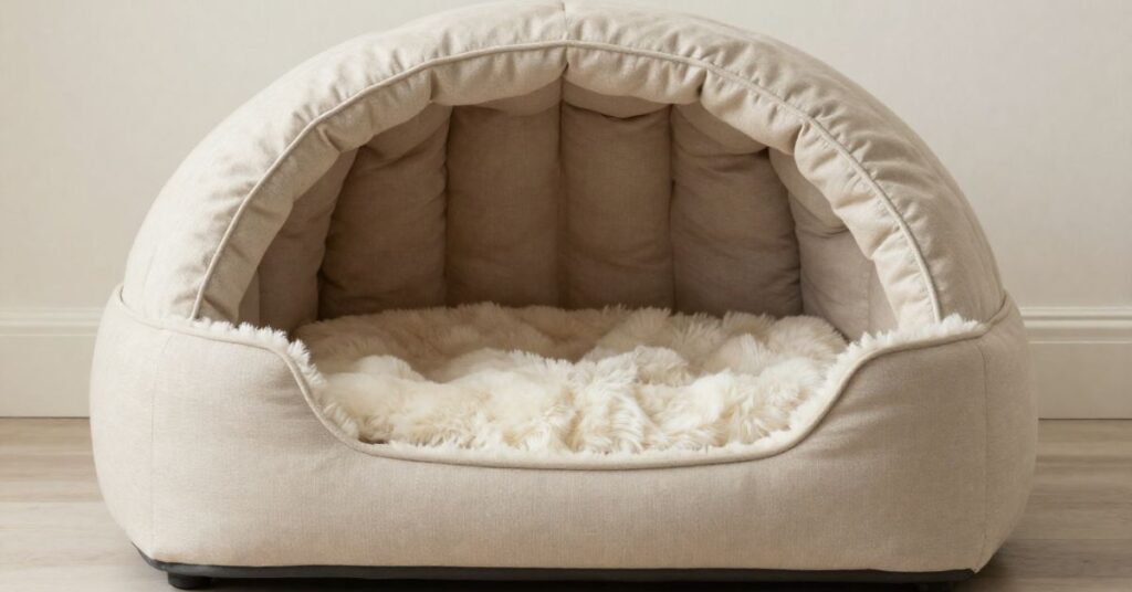 enclosed pet bed benefits