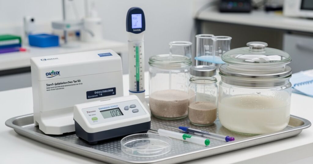 evaluating the opti cook® process through a starch gelatinization stress test