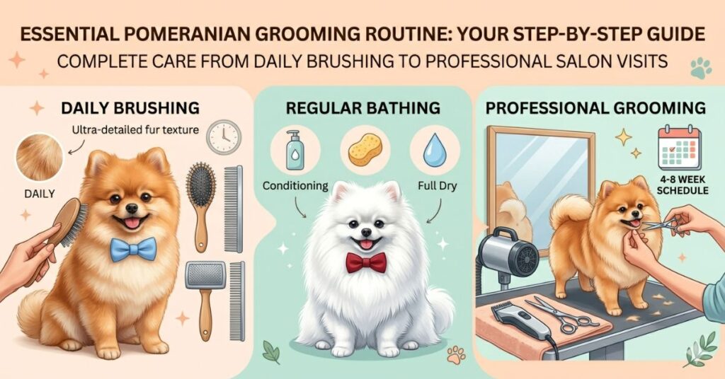 how often should a pomeranian