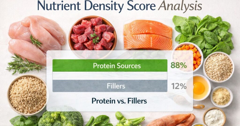 ingredient bioavailability analysisthe nutrient density score