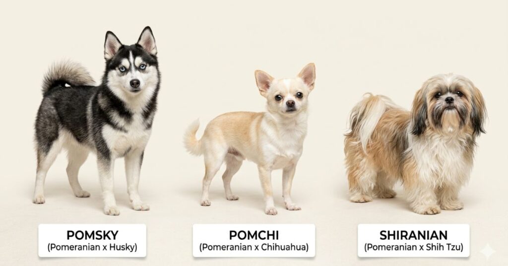 pomeranian mix breeds designer dogs and genetic outcomes