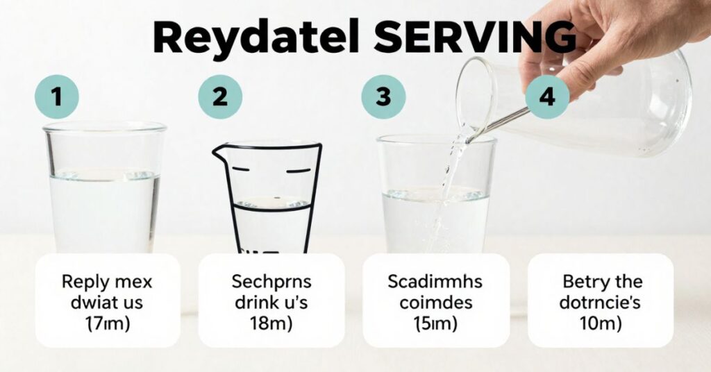 rehydration and serving instructions