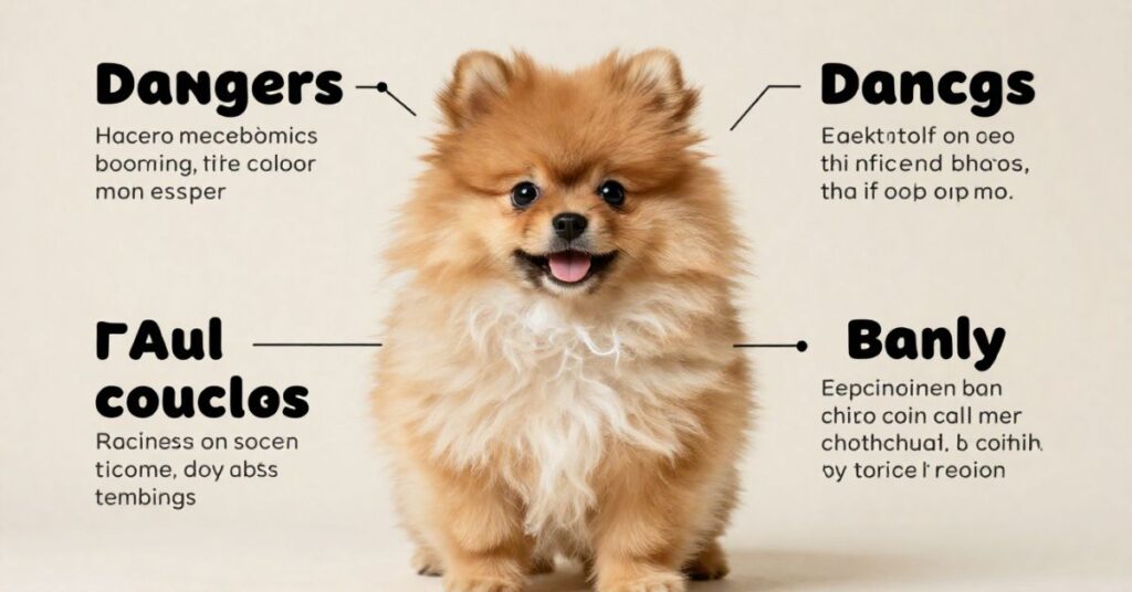 safe grooming why not a pomeranian puppy shaved (1)