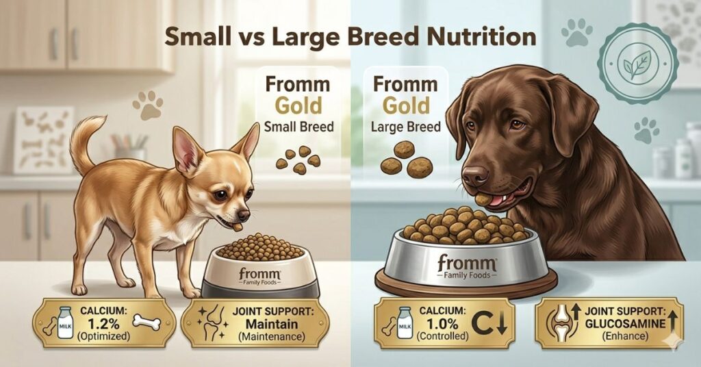 small breed vs. large breed fromm formulascritical differences (1)
