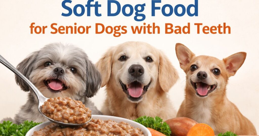 soft dog food for senior dogs with bad teeth