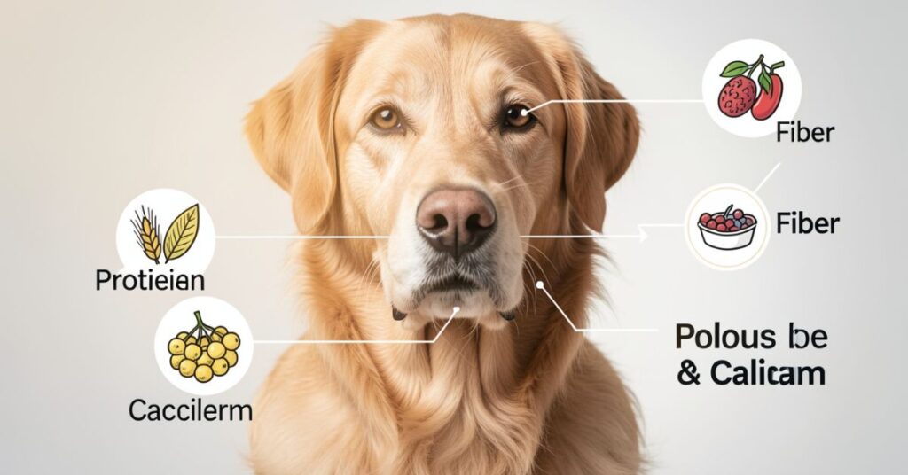 the core nutrients every senior dog needs