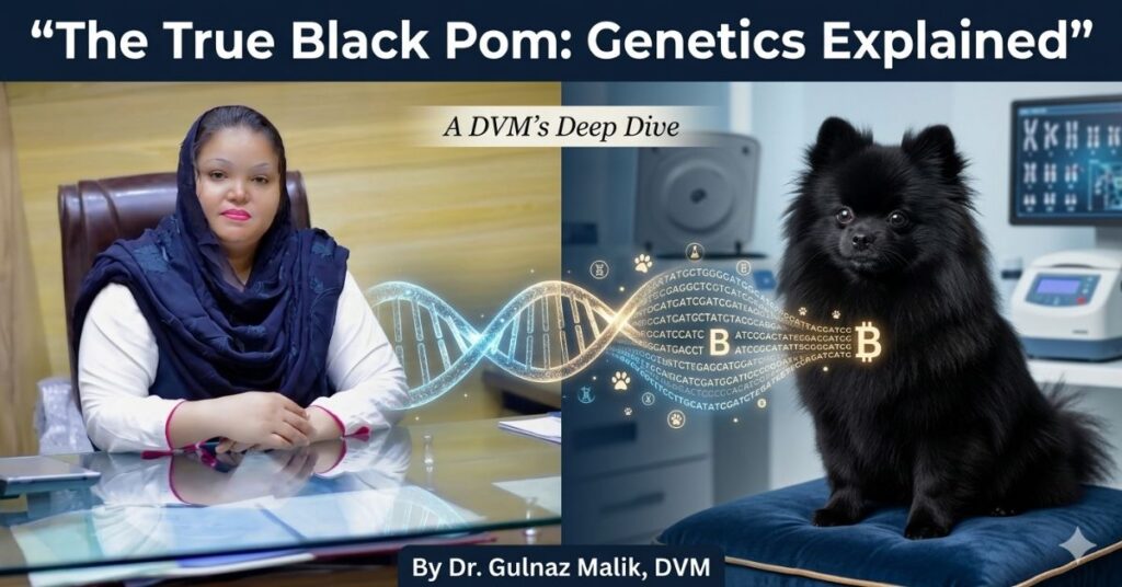 the true black pom genetics explained