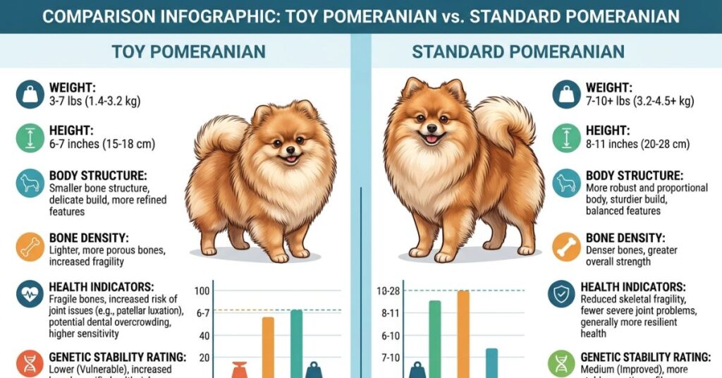 toy pomeranian vs standard genetic stability comparison (1)