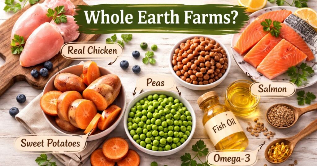 what is whole earth farms dog food