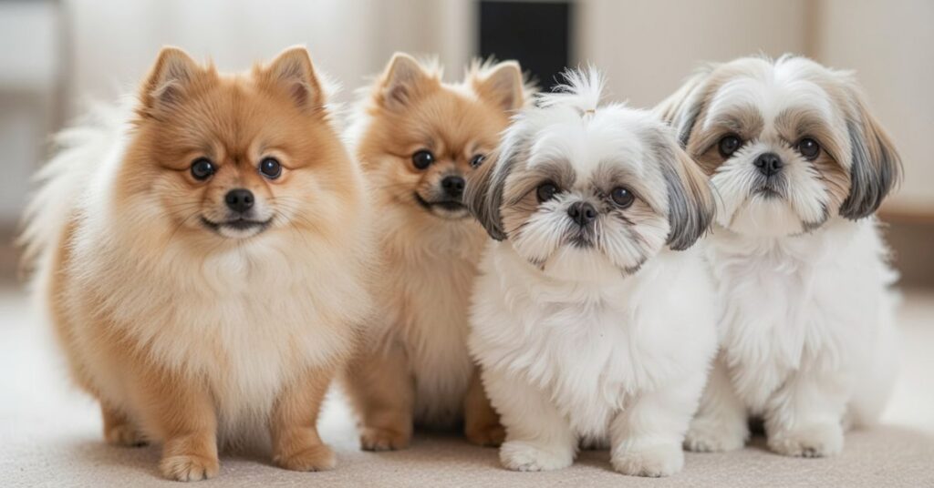 what is a pomeranian crossed with a shih tzu