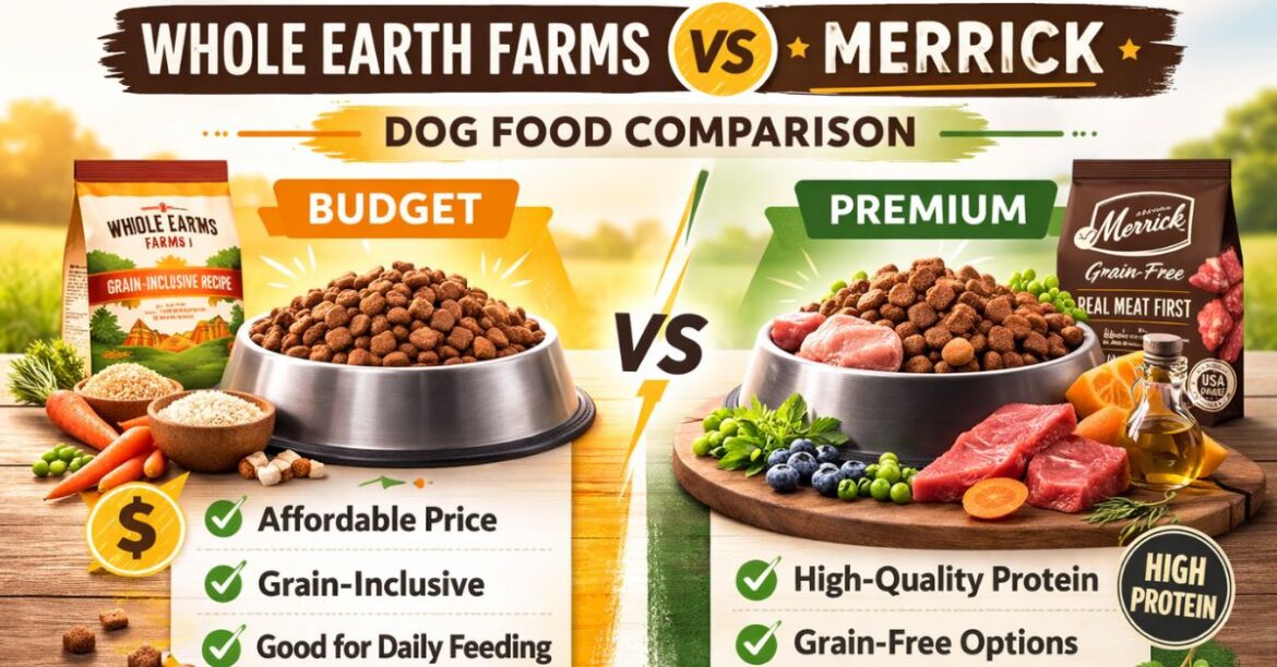 whole earth farms dog food