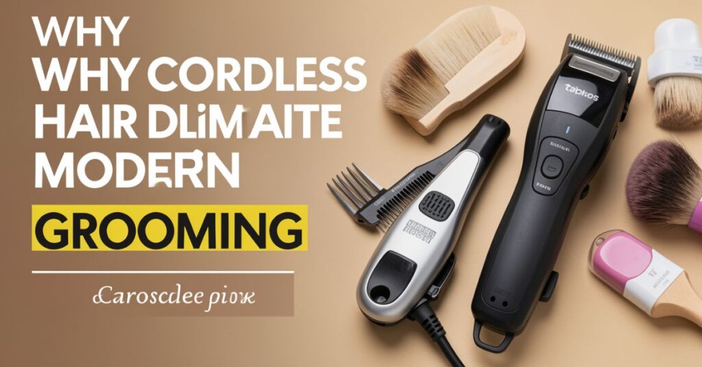 why cordless hair clippers dominate modern grooming