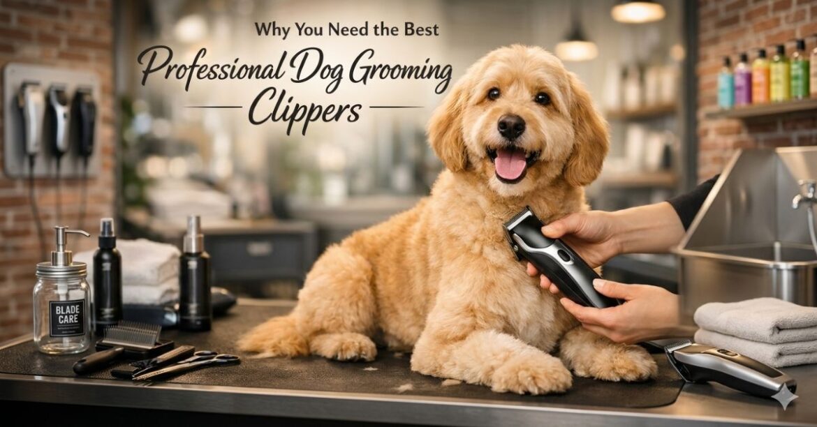 why you need the best professional dog grooming clippers (1)