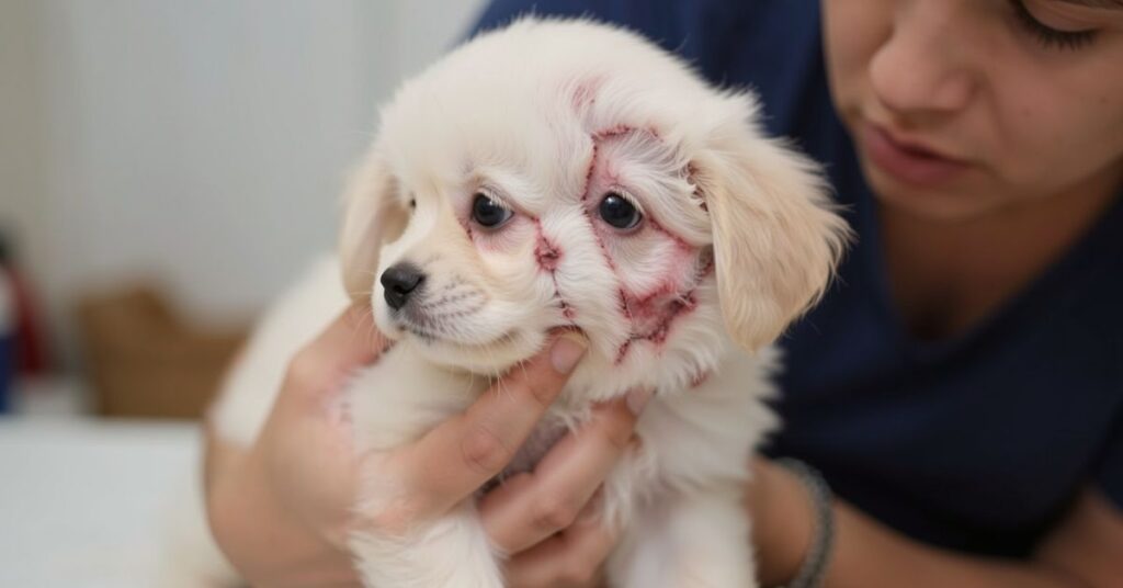 why a pomeranian puppy shaved for matting is risky