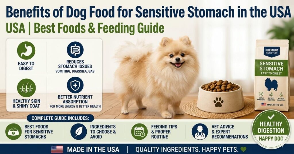 benefits of dog food for sensitive 