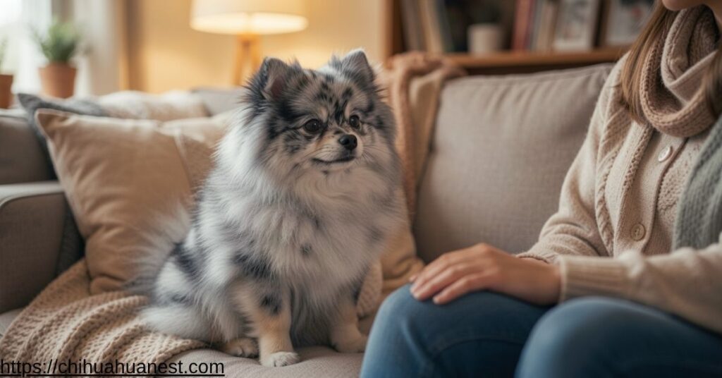 Blue Merle Pomeranian | Guide Price, Care & Facts genetics explained