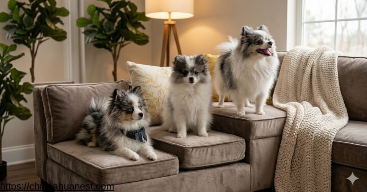 blue merle pomeranian guide price, care & facts
