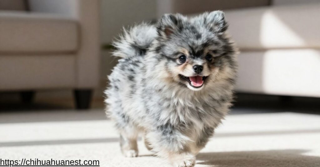 Blue Merle Pomeranian | Guide Price, Care & Facts blue merle pomeranian temperament and behavior