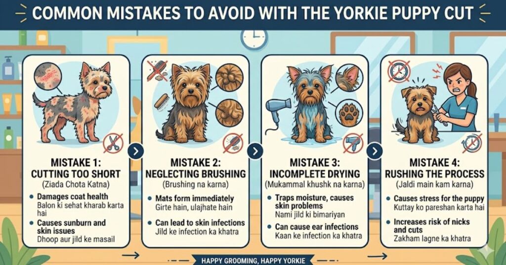 πΆπΎ Yorkie Puppy Cut| Complete Guide for Owners common mistakes to avoid with the