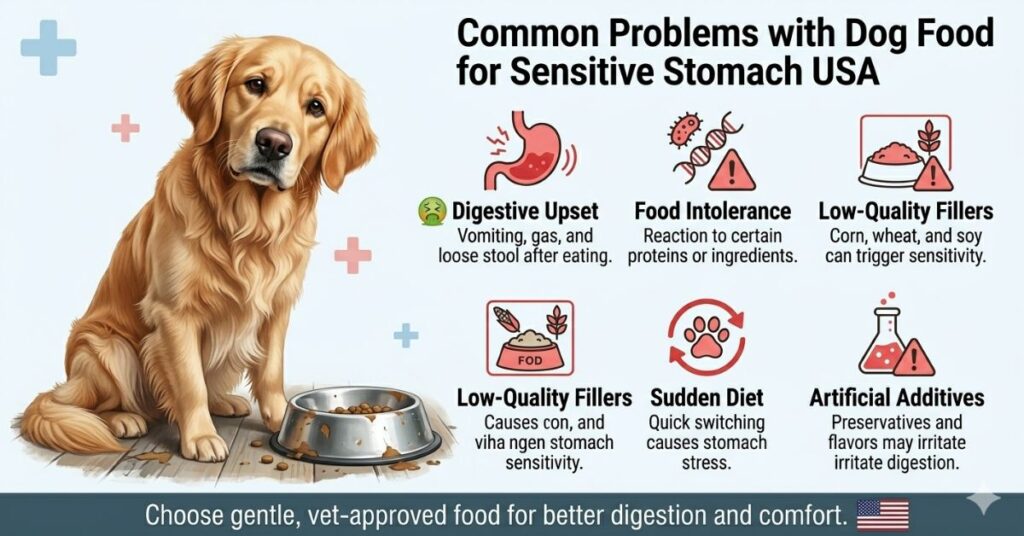 common problems with dog food 