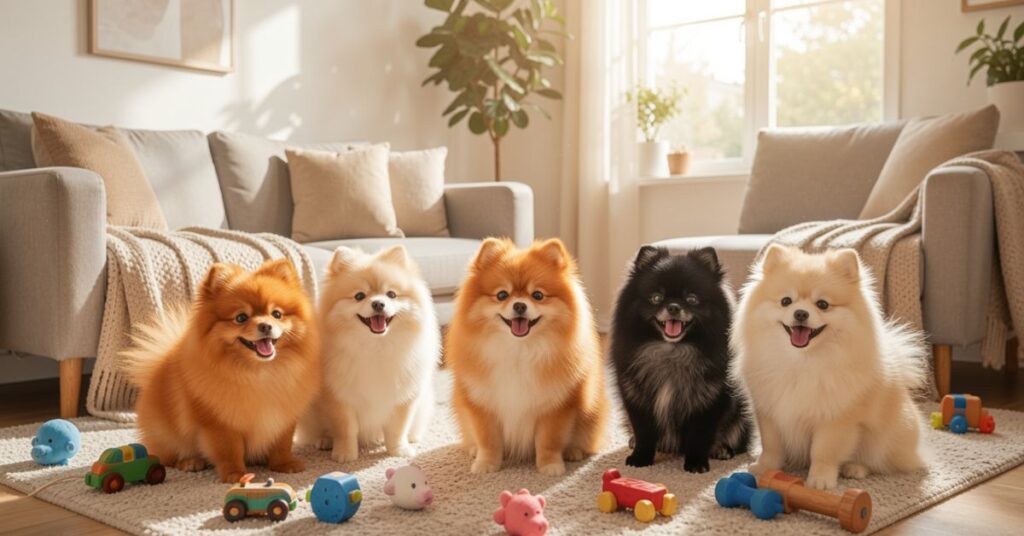 perros pomerania dog exercise needs 