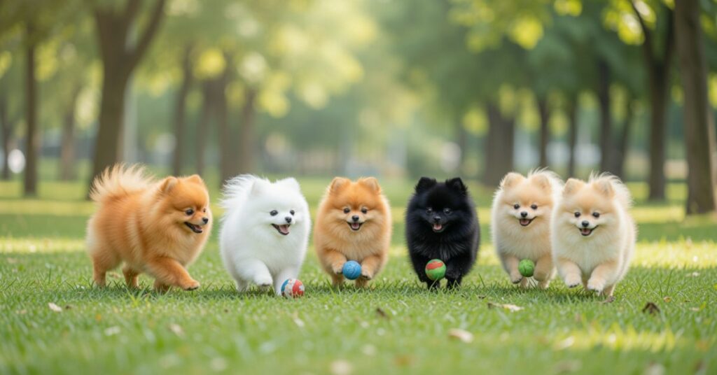 perros pomerania dog exercise needs