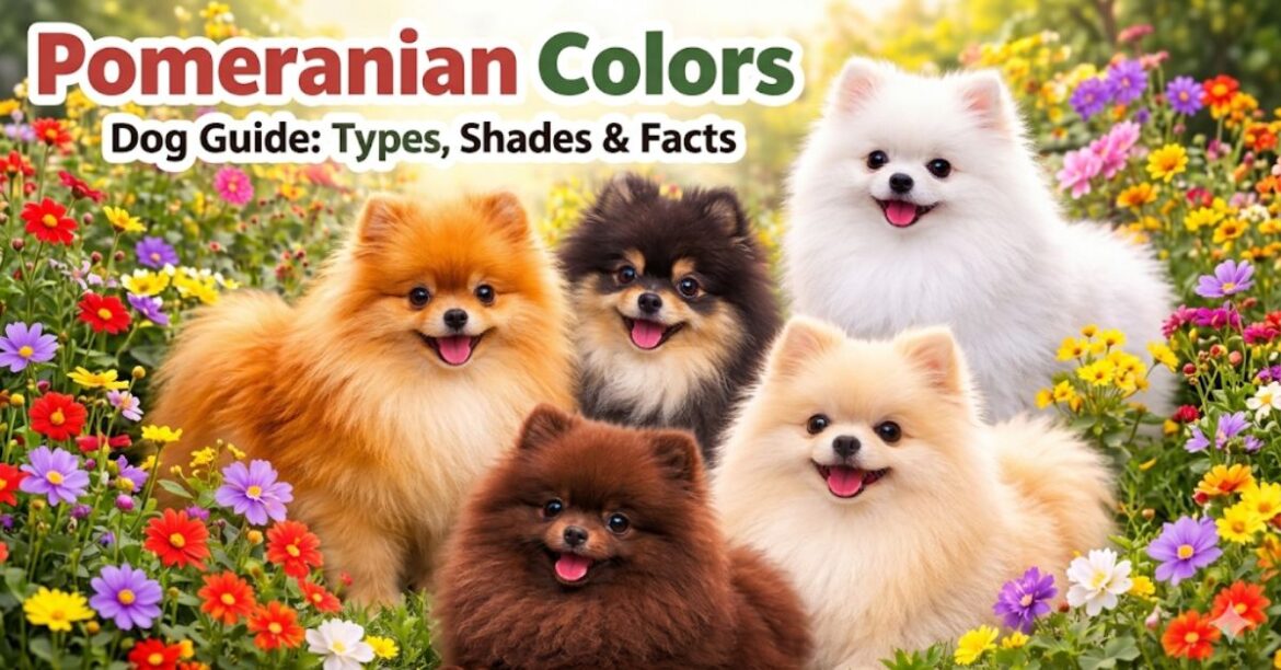 pomeranian colors dog guide types, shades & facts (1)