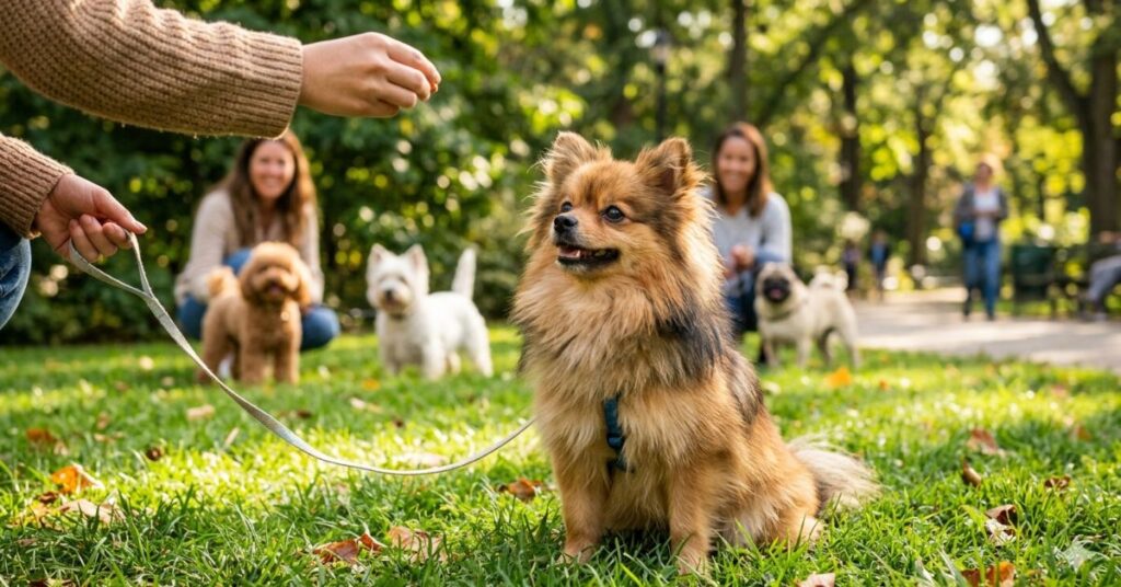 pomeranian yorkie mix training and socialization tips