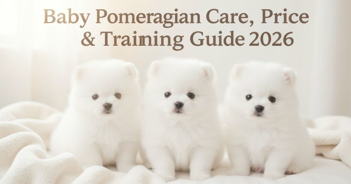 baby pomeranian care, price & training guide 2026