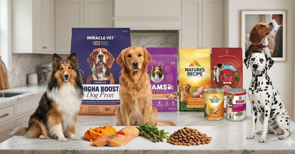 benefits of high protein dog food