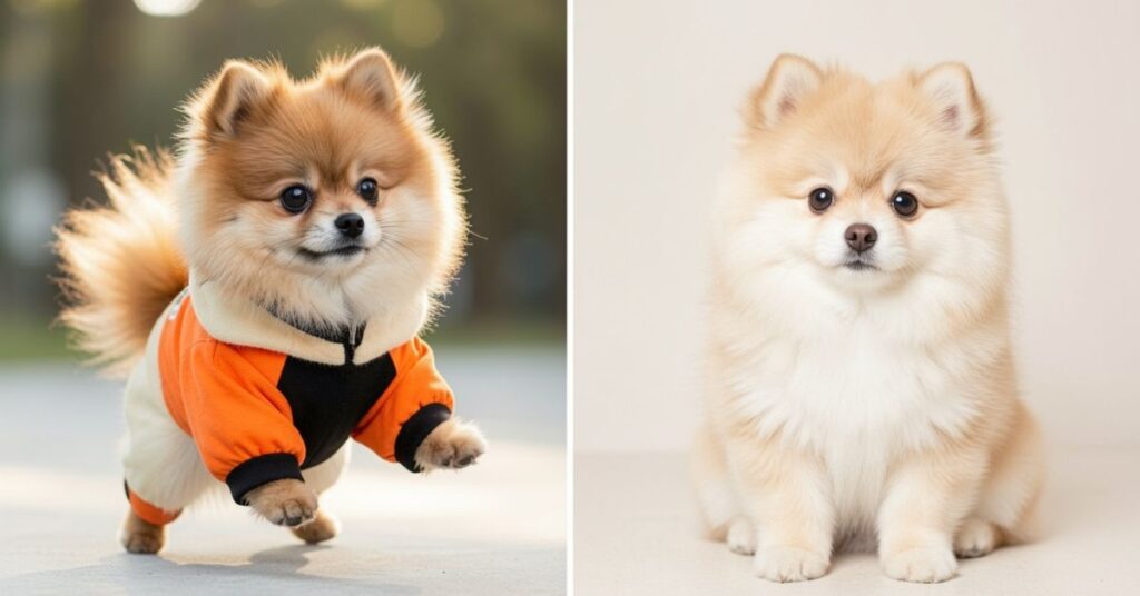 teddy bear pomeranian