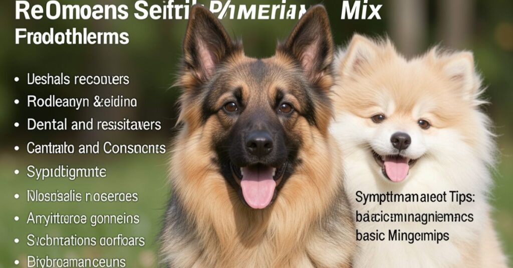 German Shepherd Pomeranian Mix| Complete Owner Guide Pomeranian mix health problems