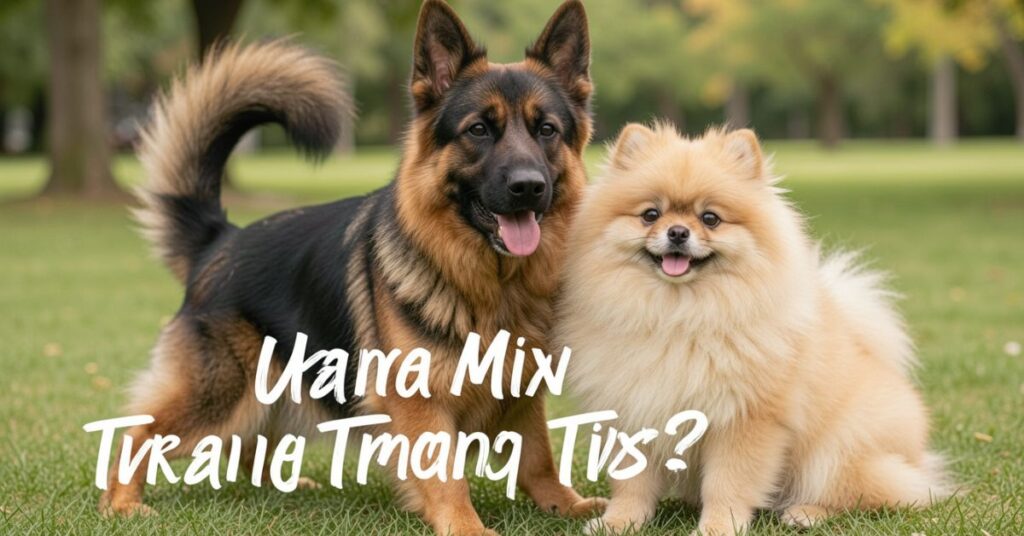 German Shepherd Pomeranian Mix| Complete Owner Guide german pomeranian mix training tips